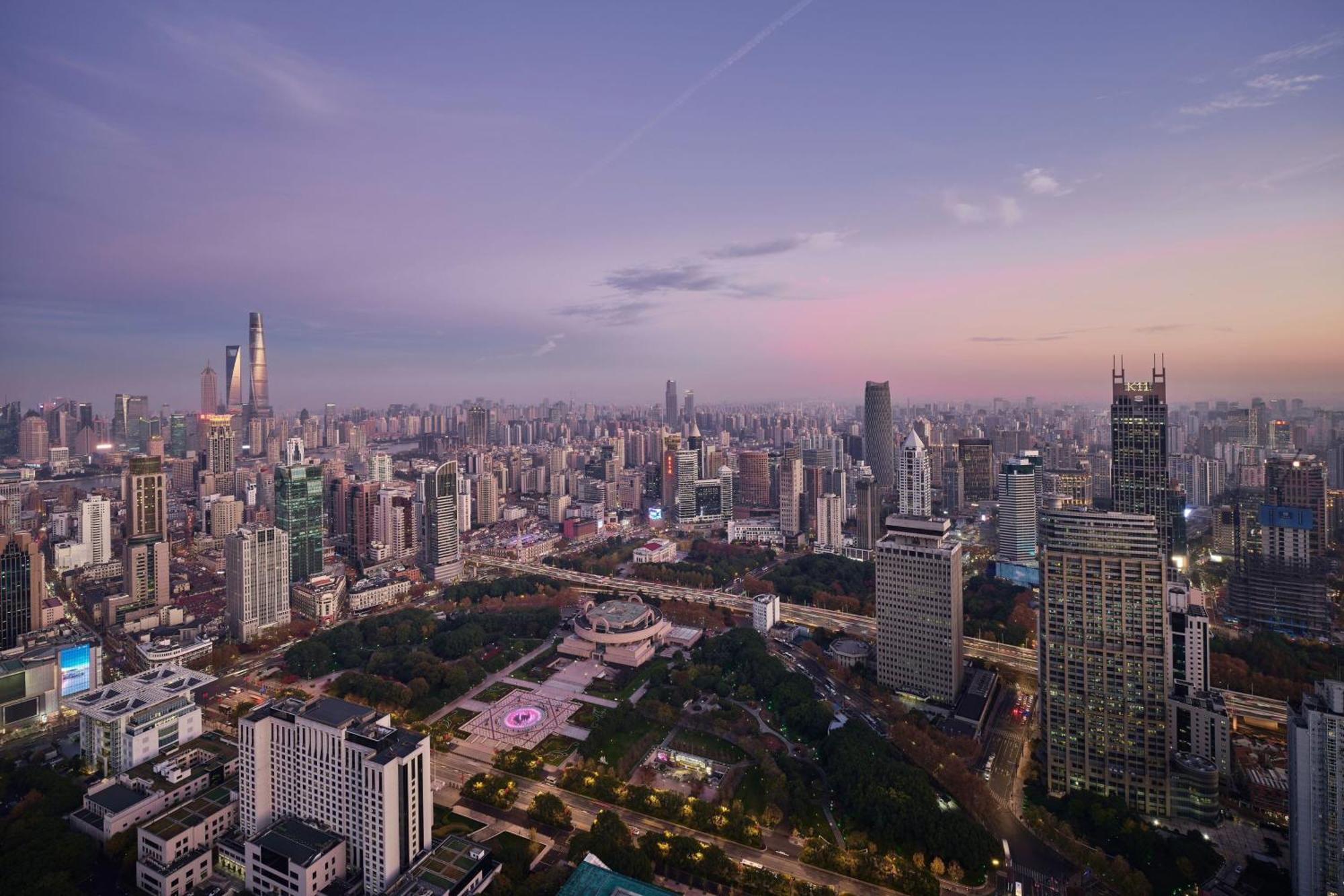 Jw Marriott Shanghai At Tomorrow Square Exteriör bild