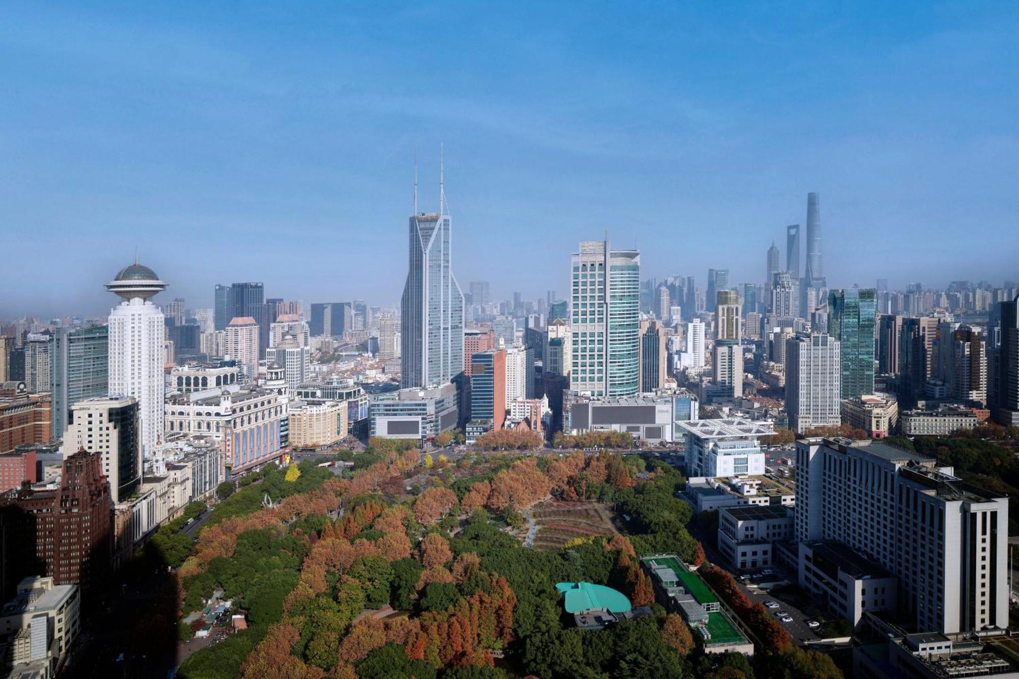 Jw Marriott Shanghai At Tomorrow Square Exteriör bild